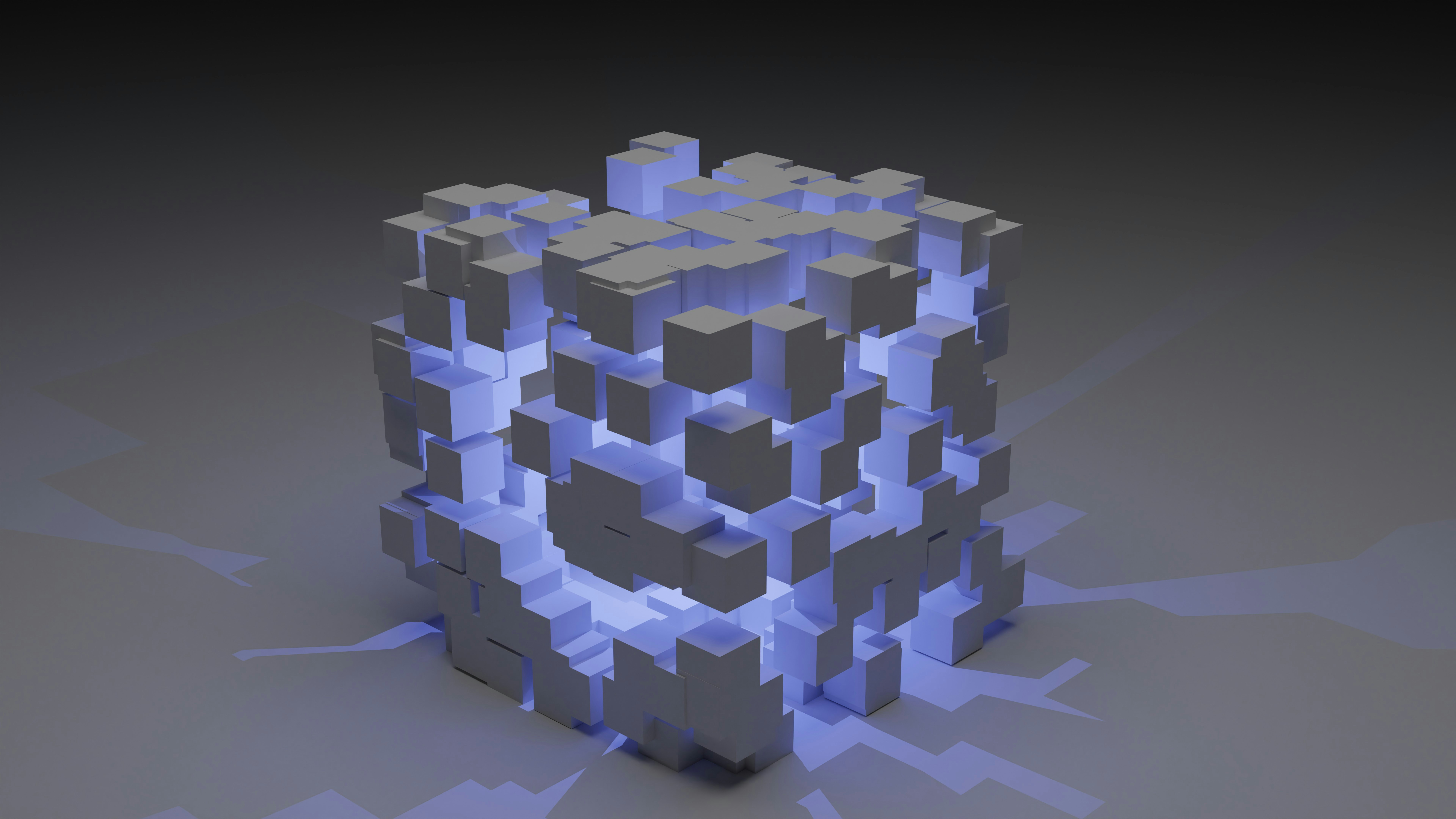 Futuristic visualization of interconnected AI, data streams, and cloud infrastructure